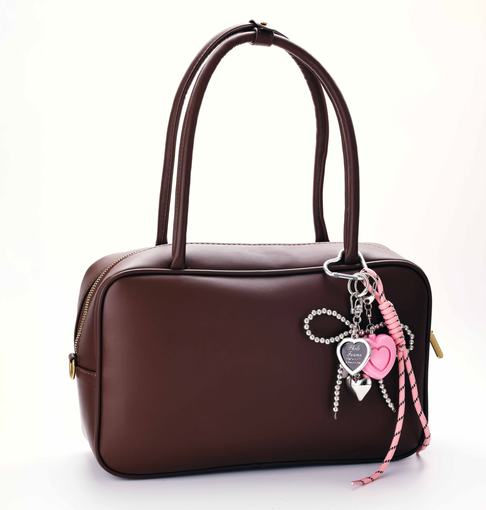 Pink Safety Charms Panic Alarm KeyChain Bag Charm